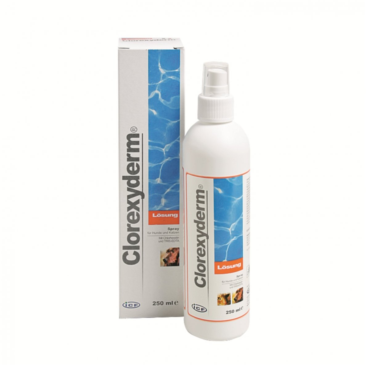 Clorexyderm Losung Spray 0,5% purškalas, 250ml