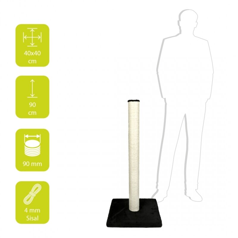 Draskyklė - stovas nagams, aukšta 40x40x90cm