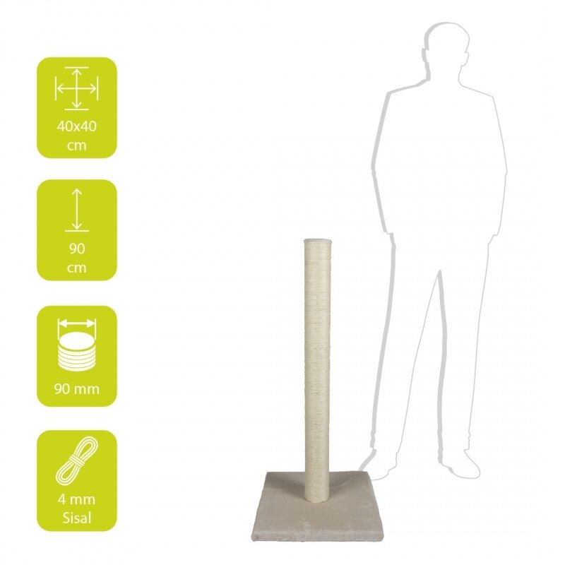 Draskyklė - stovas nagams, aukšta 40x40x90cm